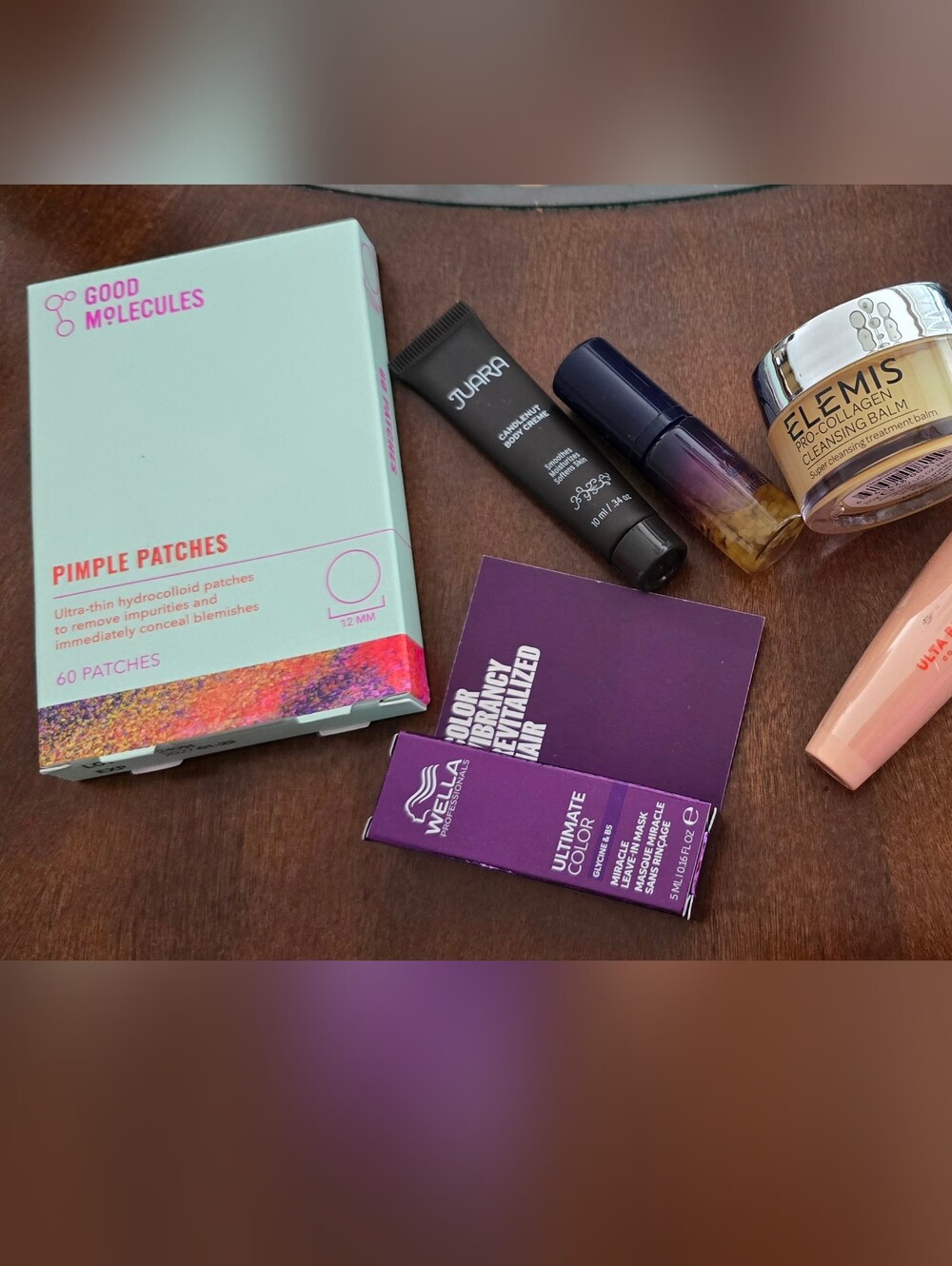 Beauty Bundle- Good Molecules, Wella Ultimate Color Miracle Mask,Ulta Mascara